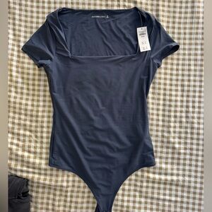 Abercrombie & Fitch Dark Gray Bodysuit